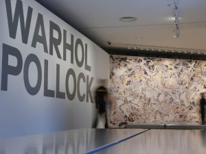 Entrada a la exposición 'Warhol, Pollock y otros espacios americanos'