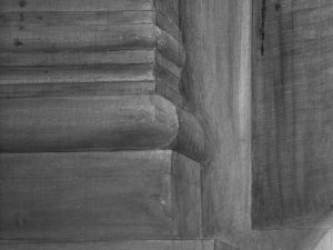 Detalle en imagen infrarroja de las líneas de incisión ejecutadas por Pier Francesco Foschi en la obra “Retrato de una dama” Detalle en imagen infrarroja de las líneas de incisión ejecutadas por Pier Francesco Foschi en la obra “Retrato de una dama”