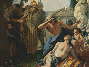 La muerte de Jacinto. Giambattista Tiepolo