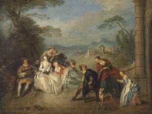 Concierto campestre. Jean-Baptiste Pater