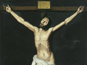 Cristo en la Cruz. Francisco de Zurbarán