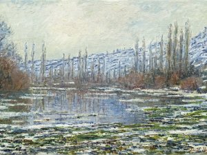 El deshielo en Vétheuil. Claude Monet