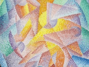 Expansión de la luz (Centrífuga y centrípeta). Gino Severini