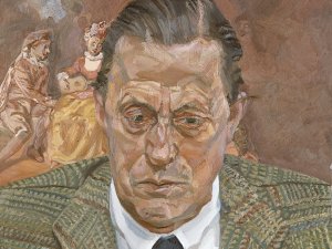 Retrato de hombre (Barón H. H. Thyssen-Bornemisza). Lucian Freud