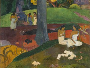 Mata Mua (Erase una vez). Paul Gauguin