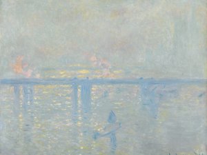 El puente de Charing Cross. Claude Monet