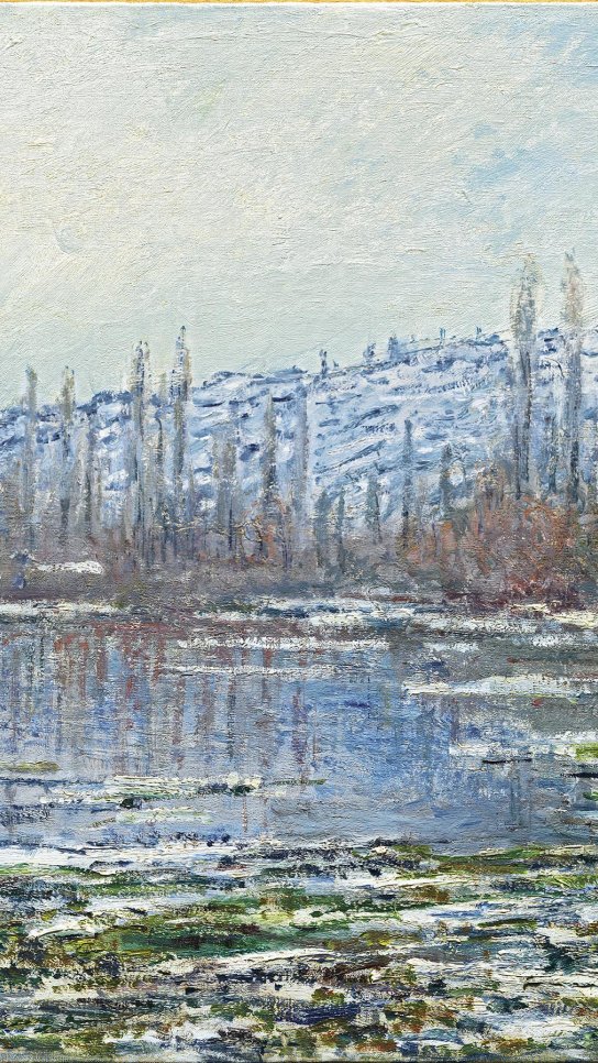 El deshielo en Vétheuil. Claude Monet