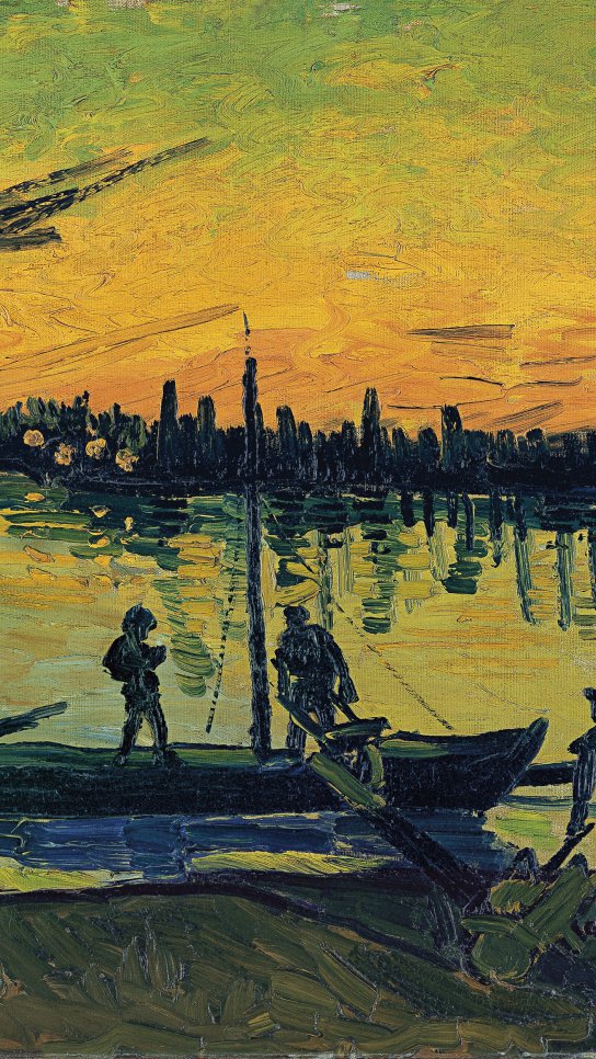 Los descargadores en Arlés. Vincent van Gogh