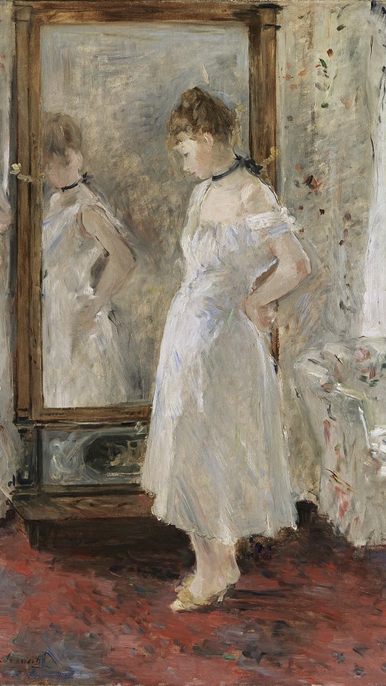 El espejo psiqué. Berthe Morisot