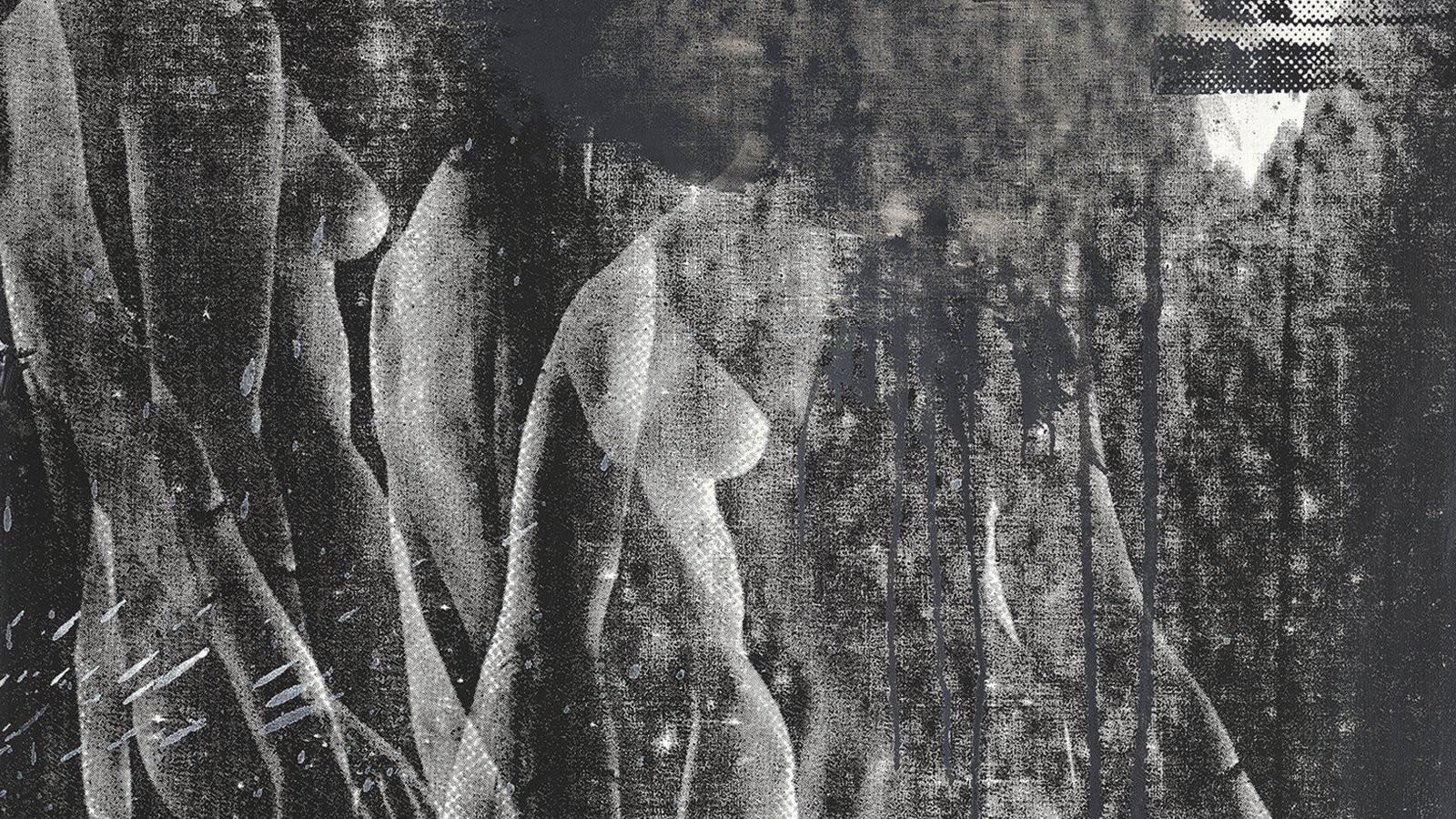 Detalle de la obra de Robert Rauschenberg “Express”