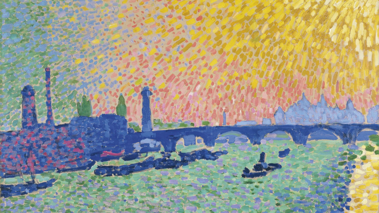 El puente de Waterloo. André Derain