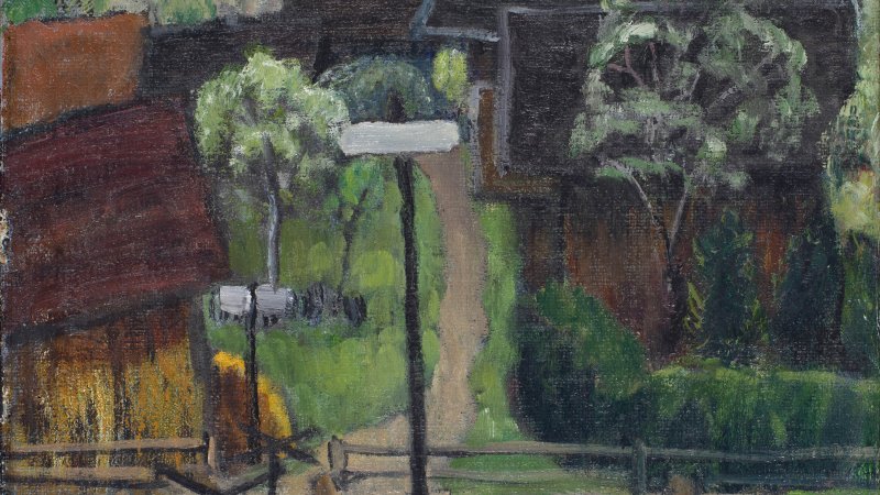 Gabriele Münter. Murnau (Murnau en mayo)