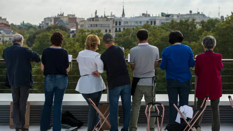 Actividad de Amigos Thyssen en el museo