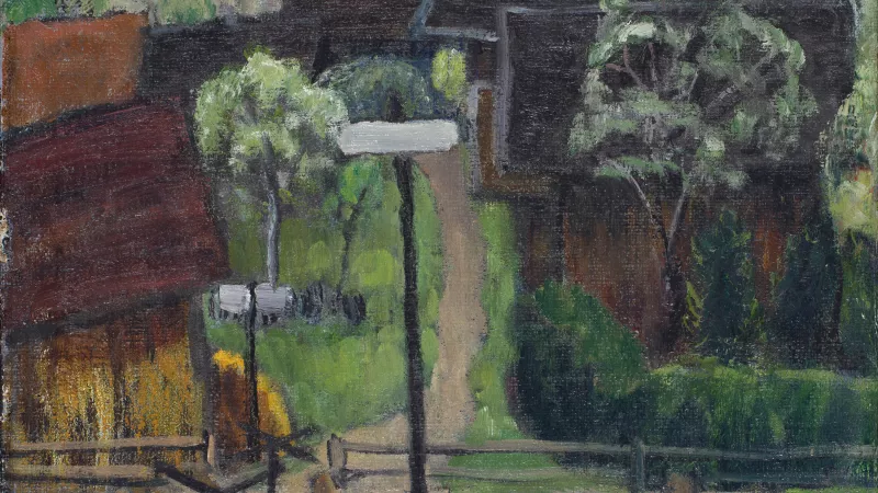 Gabriele Münter. Murnau (Murnau en mayo)