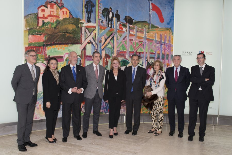 Rueda de prensa de Raoul Dufy Miniatura