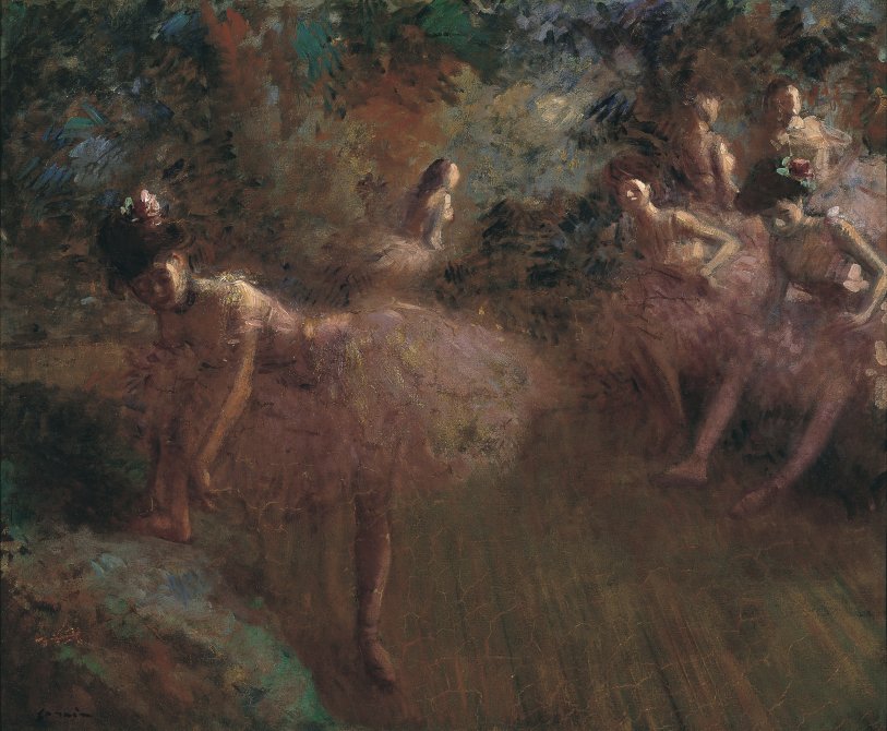 Dancers in pink