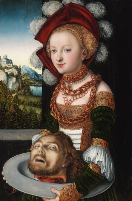 Lucas Cranach, Salomé with the Head of Saint John the Baptist