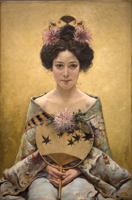 Pedro Sáenz y Sáenz, Chrysanthemums, ca. 1900.