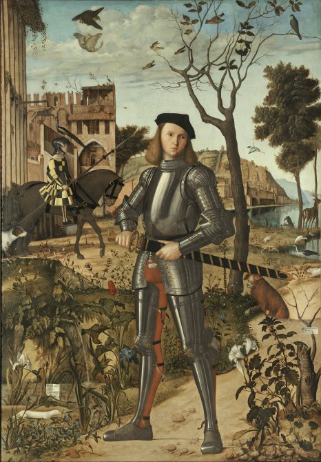 Young Knight in a Landscape