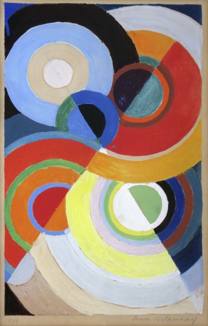 Exposición - Sonia Delaunay. Arte, diseño y moda. Museo Nacional ...