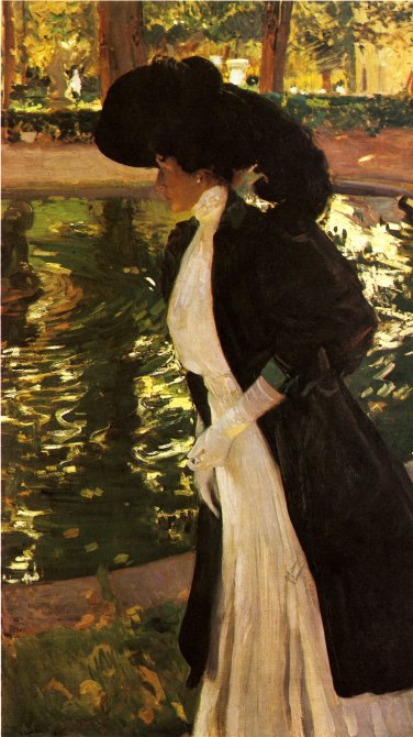 SOROLLA AND FASHION. Museo Thyssen-Bornemisza