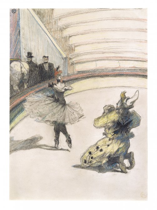 At the Circus: The Encore. Henri de Toulouse-Lautrec