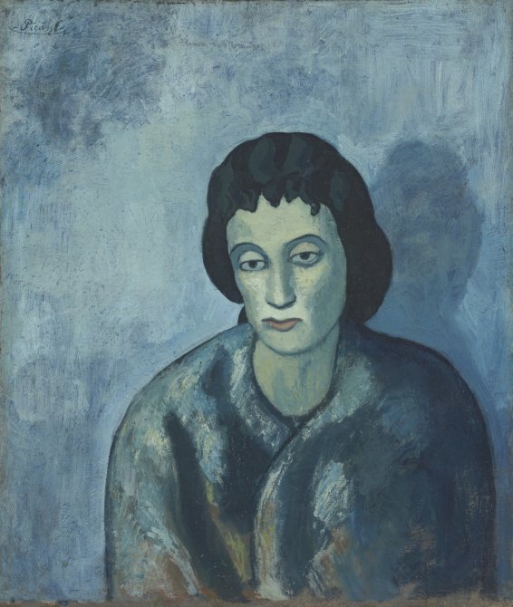 Woman with Bangs. Pablo Picasso