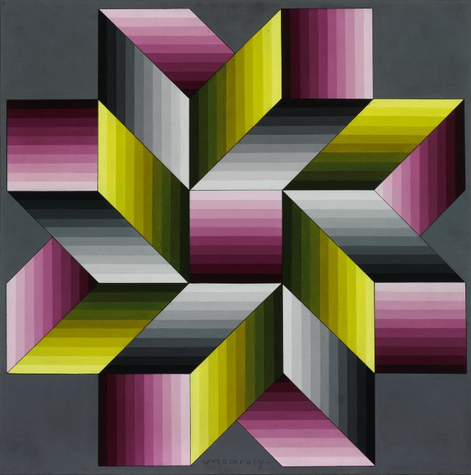 "Eroed-Per", Victor Vasarely. The birth of Op Art. Museo Nacional Thyssen-Bornemisza