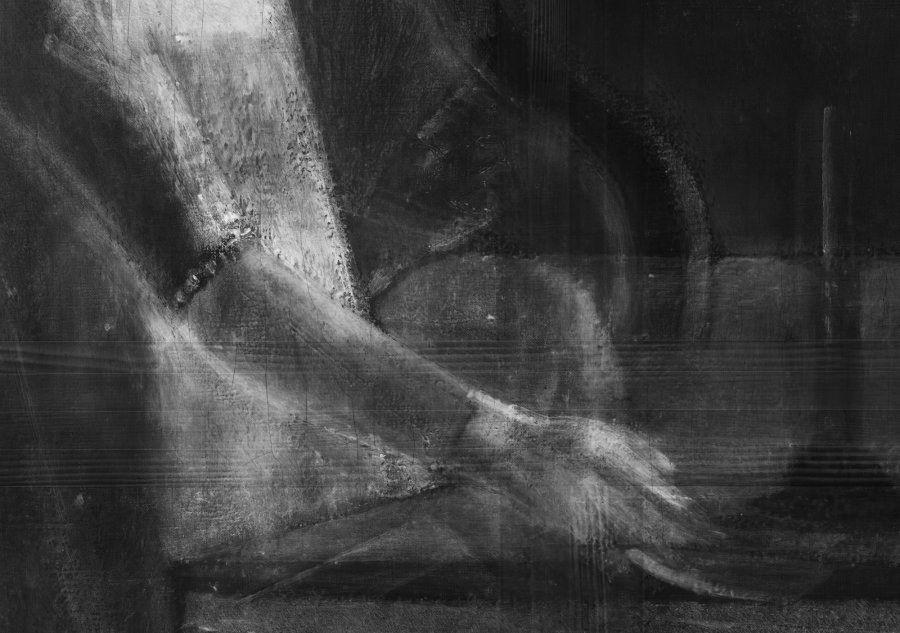 Estudio Técnico de "La partida de naipes", 1948- 1950 de Balthus