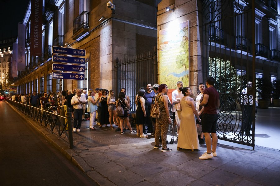 Evento nocturno #VersionaThyssen I