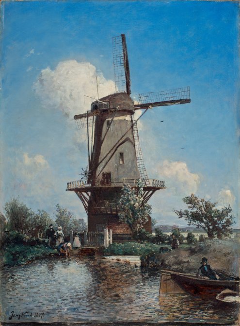 Molino cerca de Delft