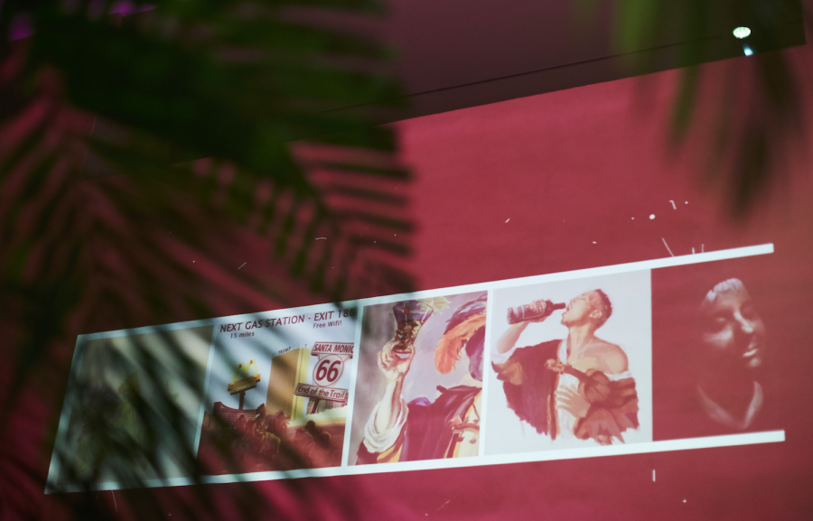 Fotografía varias obras de la edición anterior de #Versionathyssen
