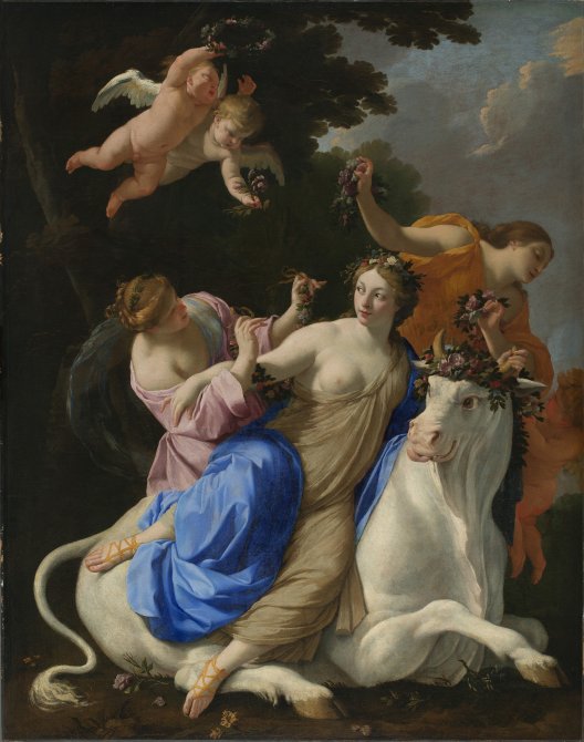 El rapto de Europa. Simon Vouet El rapto de Europa. Simon Vouet