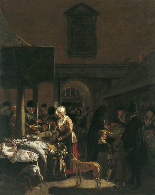 The Old Fish Market on the Dam, Amsterdam