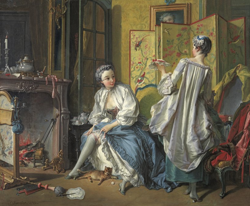 La Toilette. La toilette, 1742