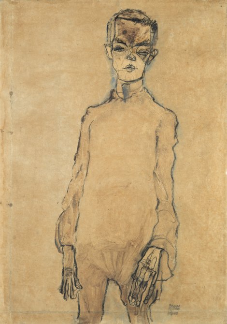 Self-Portrait. Autorretrato, 1910