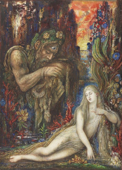 Galatea. Gustave Moreau