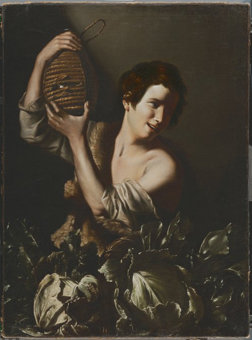 Young Peasant with a Flask