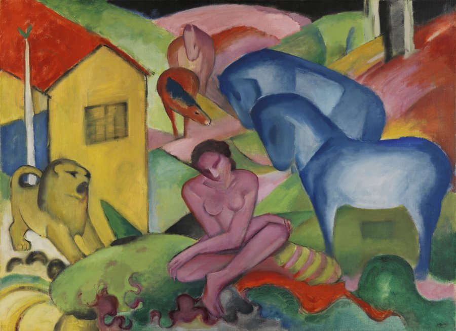 The Dream. El sueño, 1912