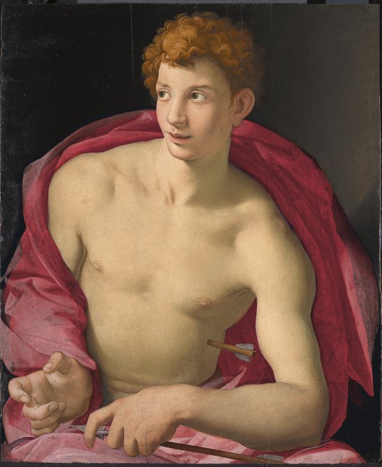 Portrait of a young Man as Saint Sebastian