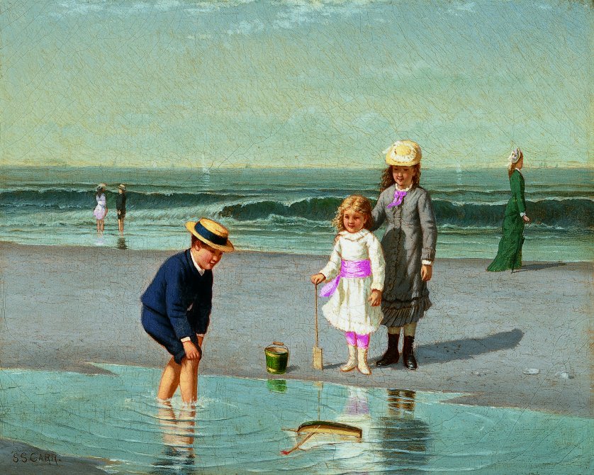 Niños en la playa