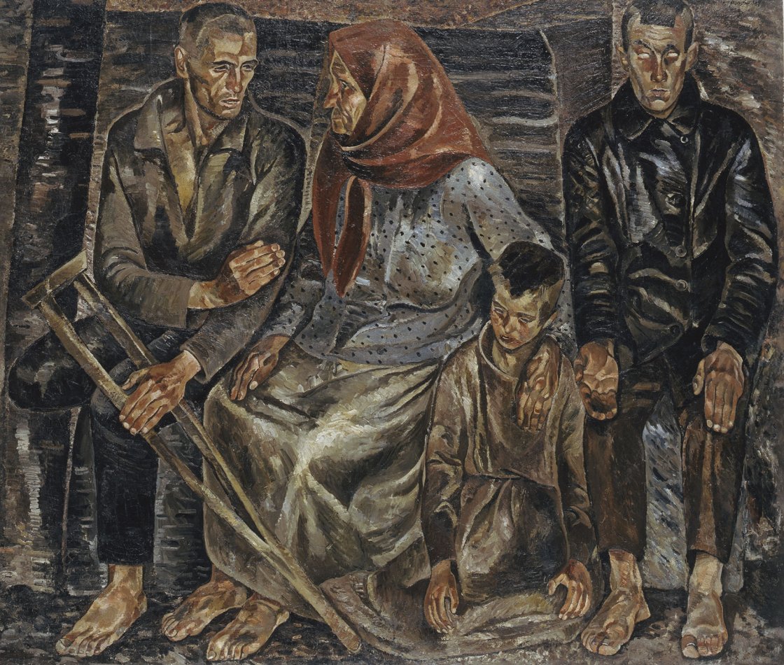 Anatol Petrytskyi, The Invalids , 1924