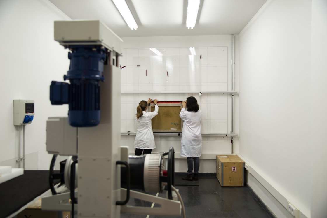 Proceso de preparación para la toma radiográfica