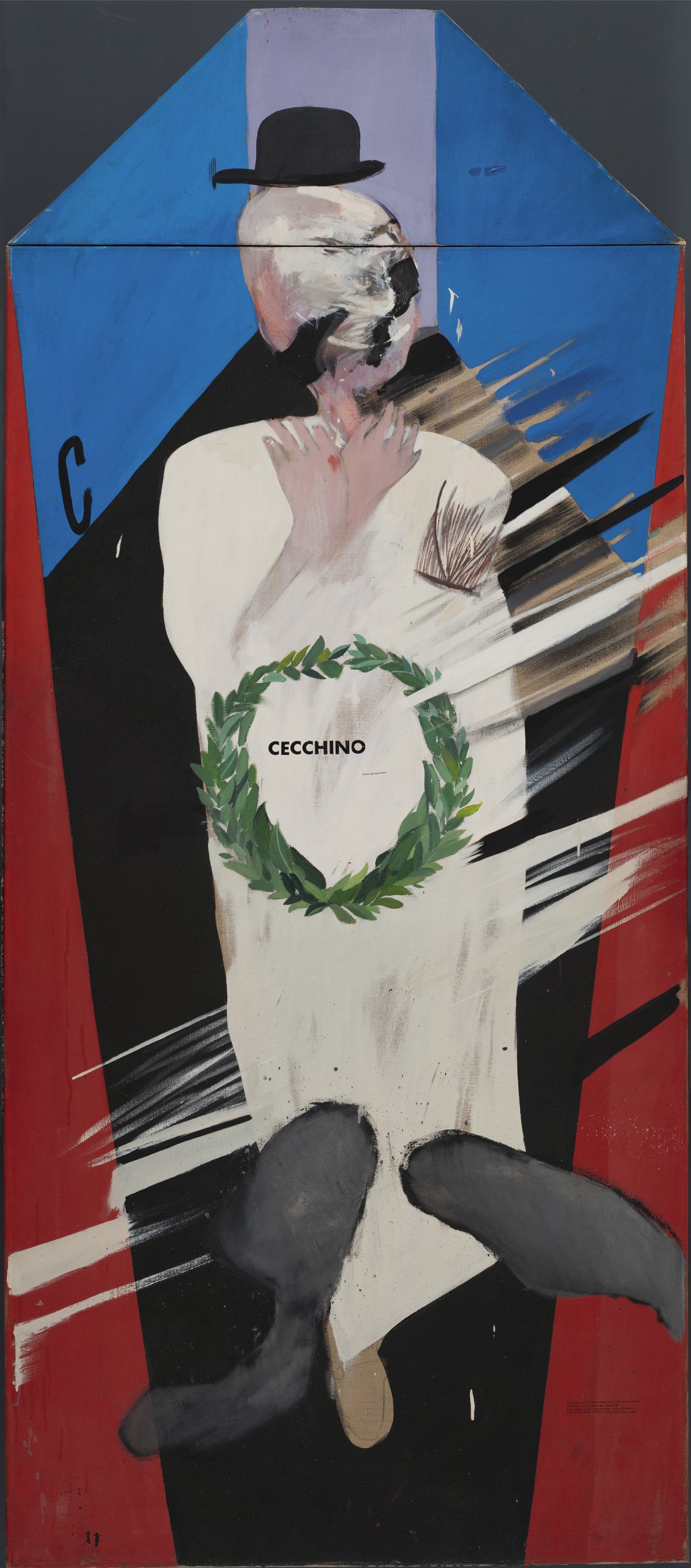En memoria de Cecchino Bracci. David Hockney En memoria de Cecchino Bracci. David Hockney