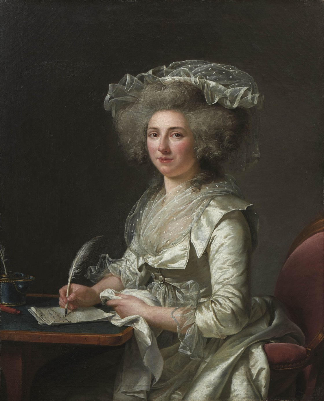 Adélaïde Labille-Guiard. Retrato de mujer, c. 1787