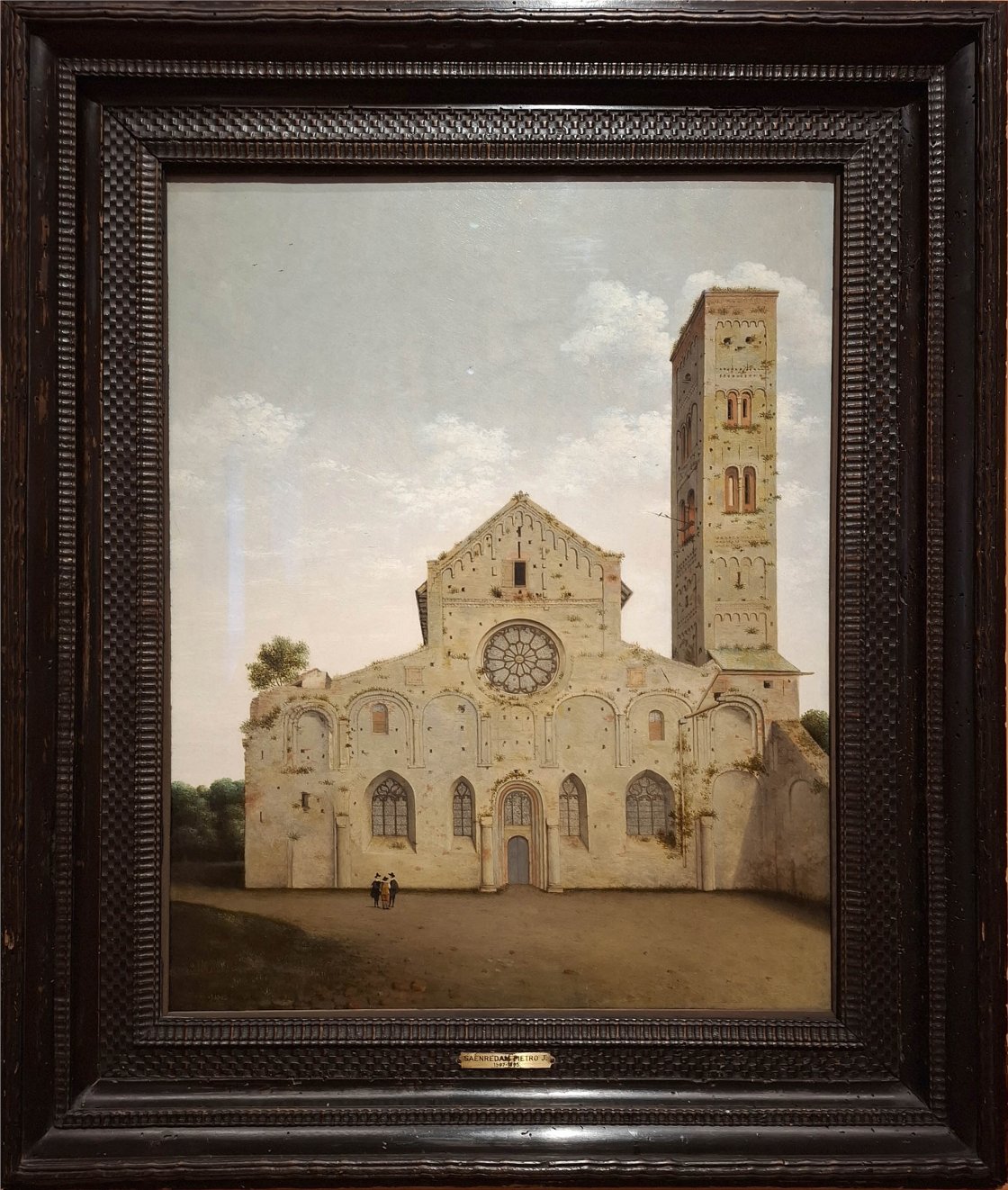 Pieter Jansz. Saenredam. The West Façade of the Church of Saint Mary in Utrecht Pieter Jansz. Saenredam. The West Façade of the Church of Saint Mary in Utrecht