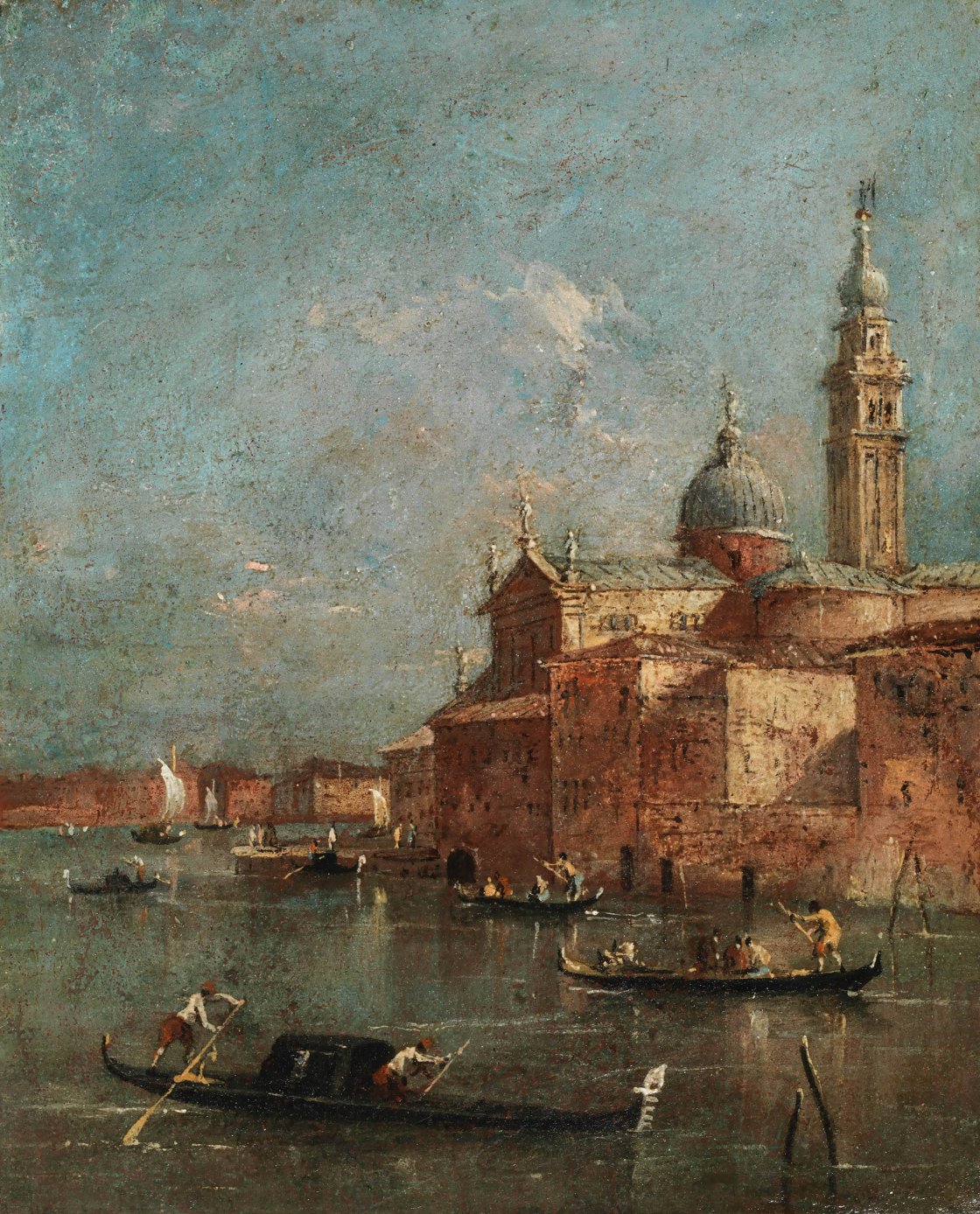 Francesco Guardi. The Island of San Giorgio Maggiore Francesco Guardi. The Island of San Giorgio Maggiore
