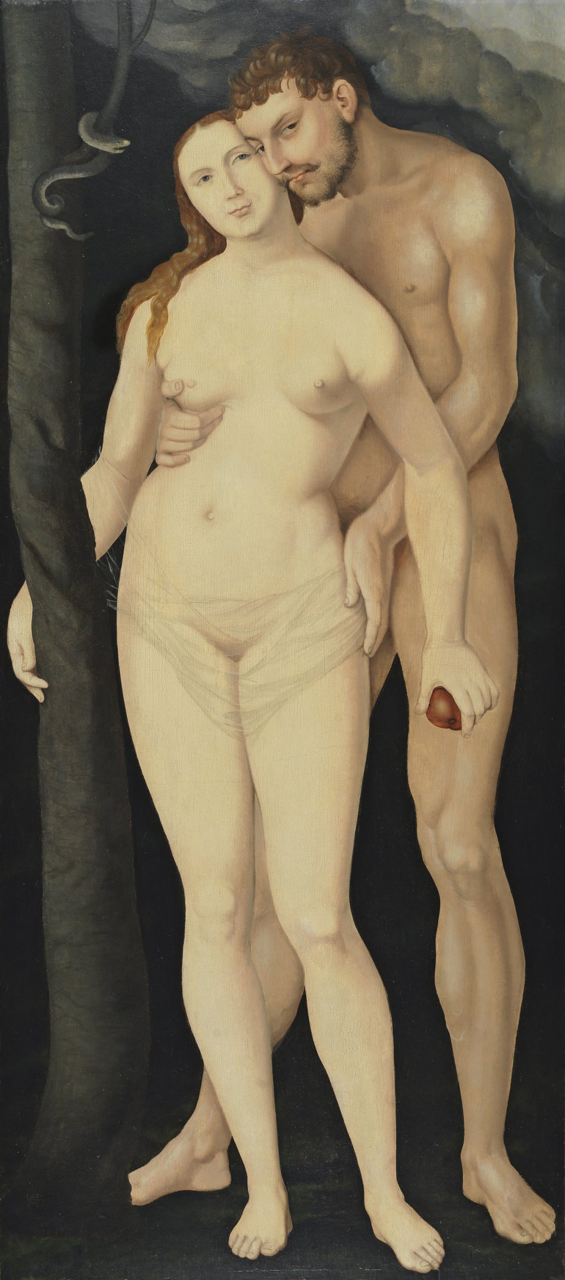 Adam and Eve. Adán y Eva, 1531