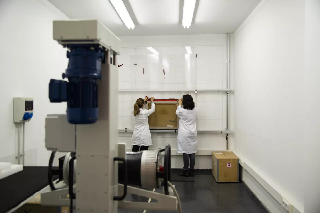 Preparation process for radiography