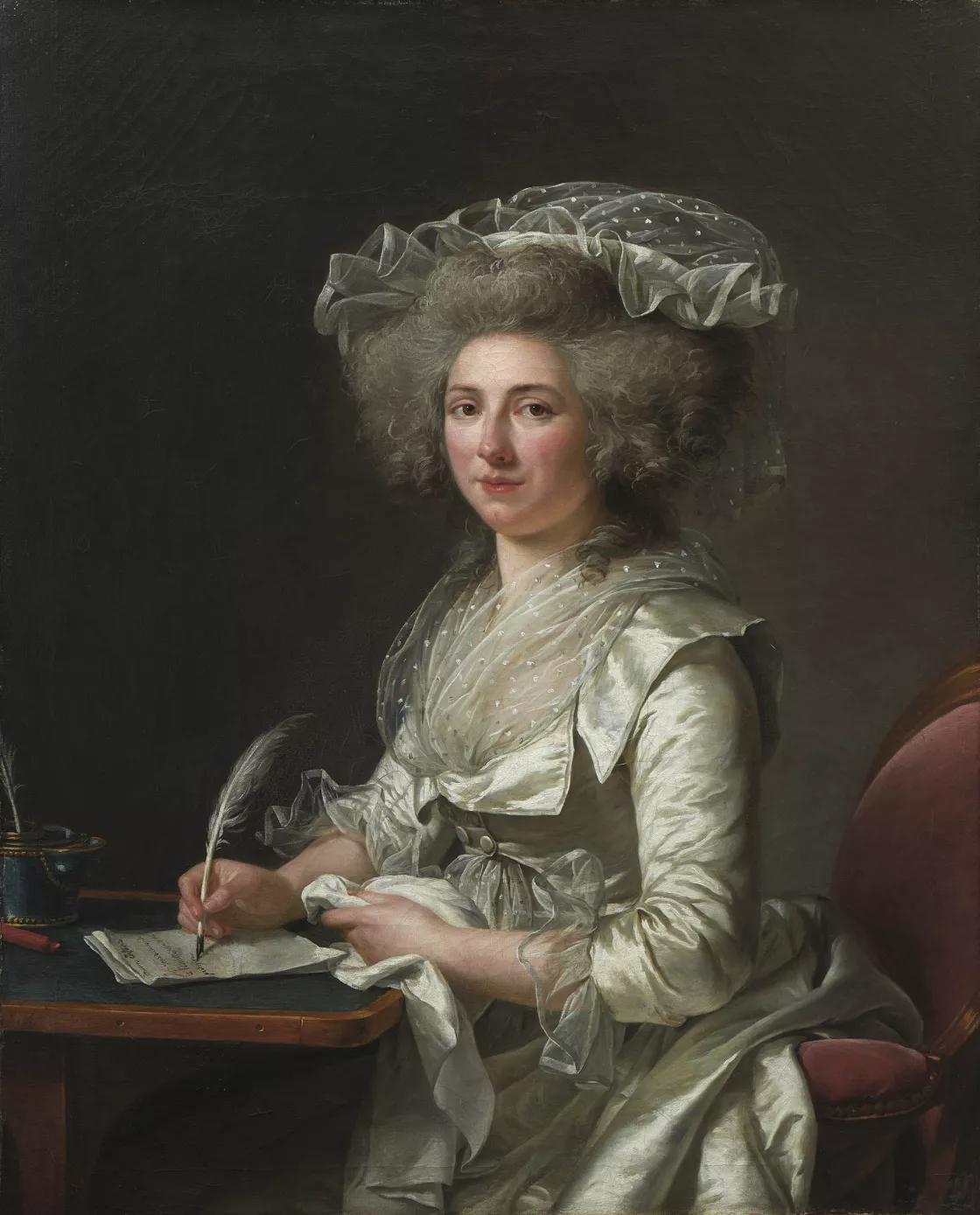 Adélaïde Labille-Guiard. Retrato de mujer, c. 1787 Adélaïde Labille-Guiard. Retrato de mujer, c. 1787